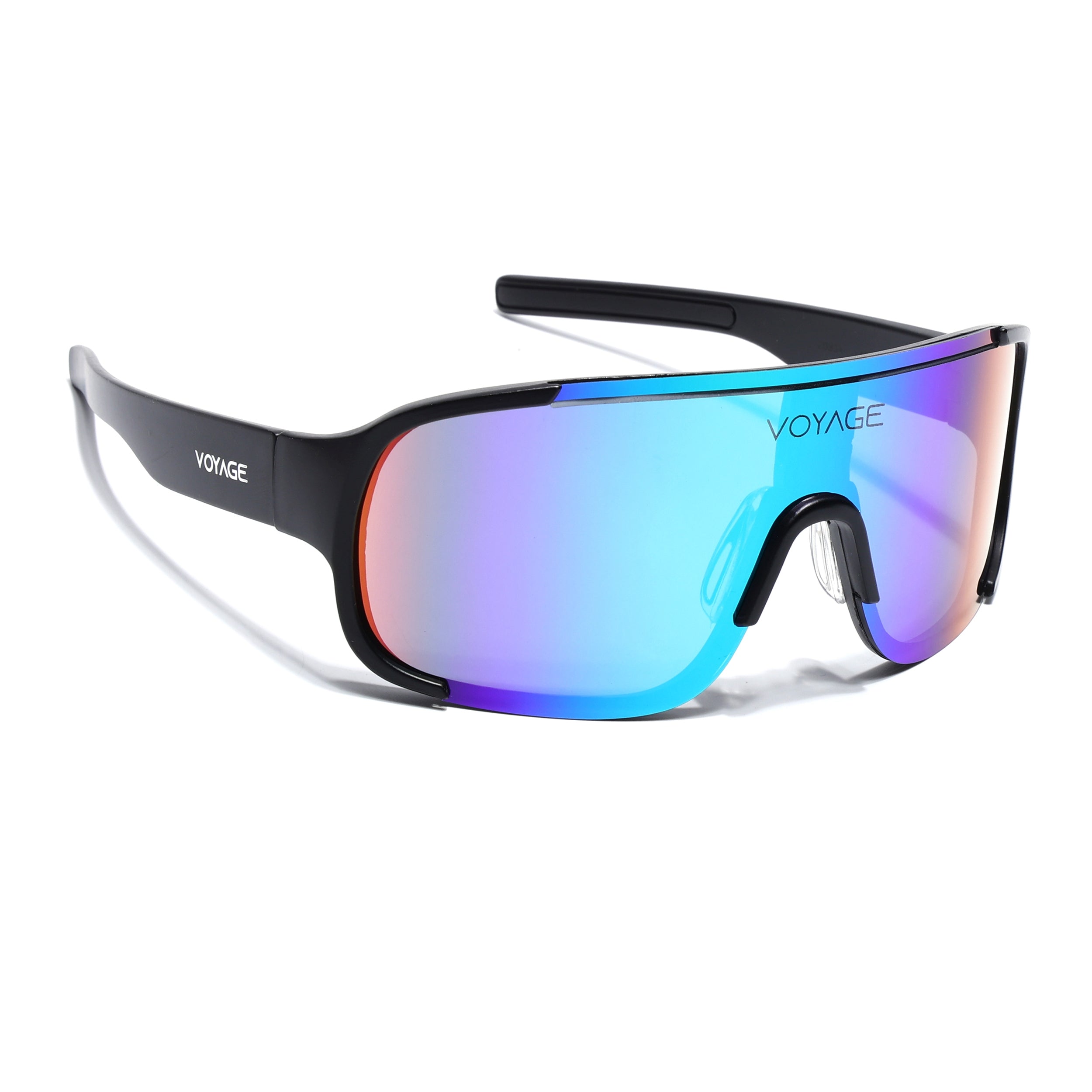 Drift Sunglasses (Multicolor Lens | Black Frame - MG5516)