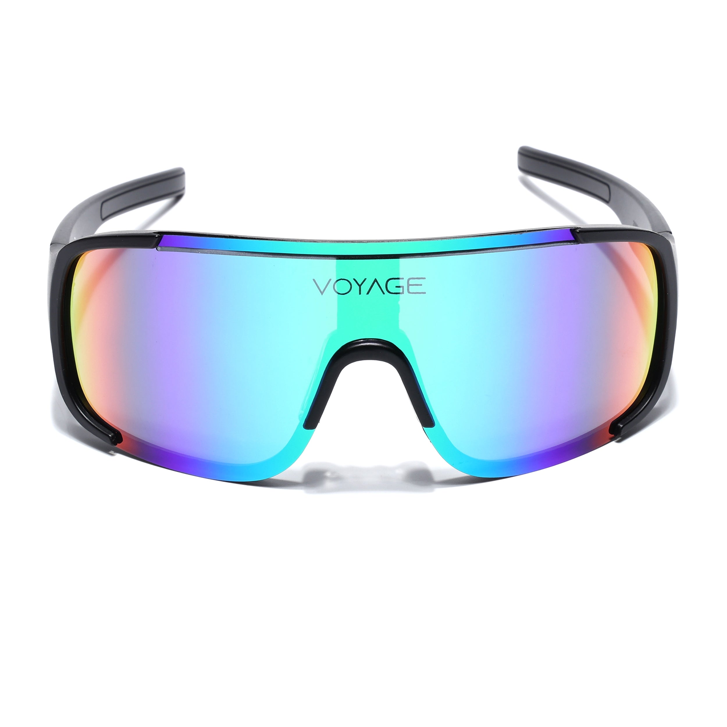 Drift Sunglasses (Multicolor Lens | Black Frame - MG5516)