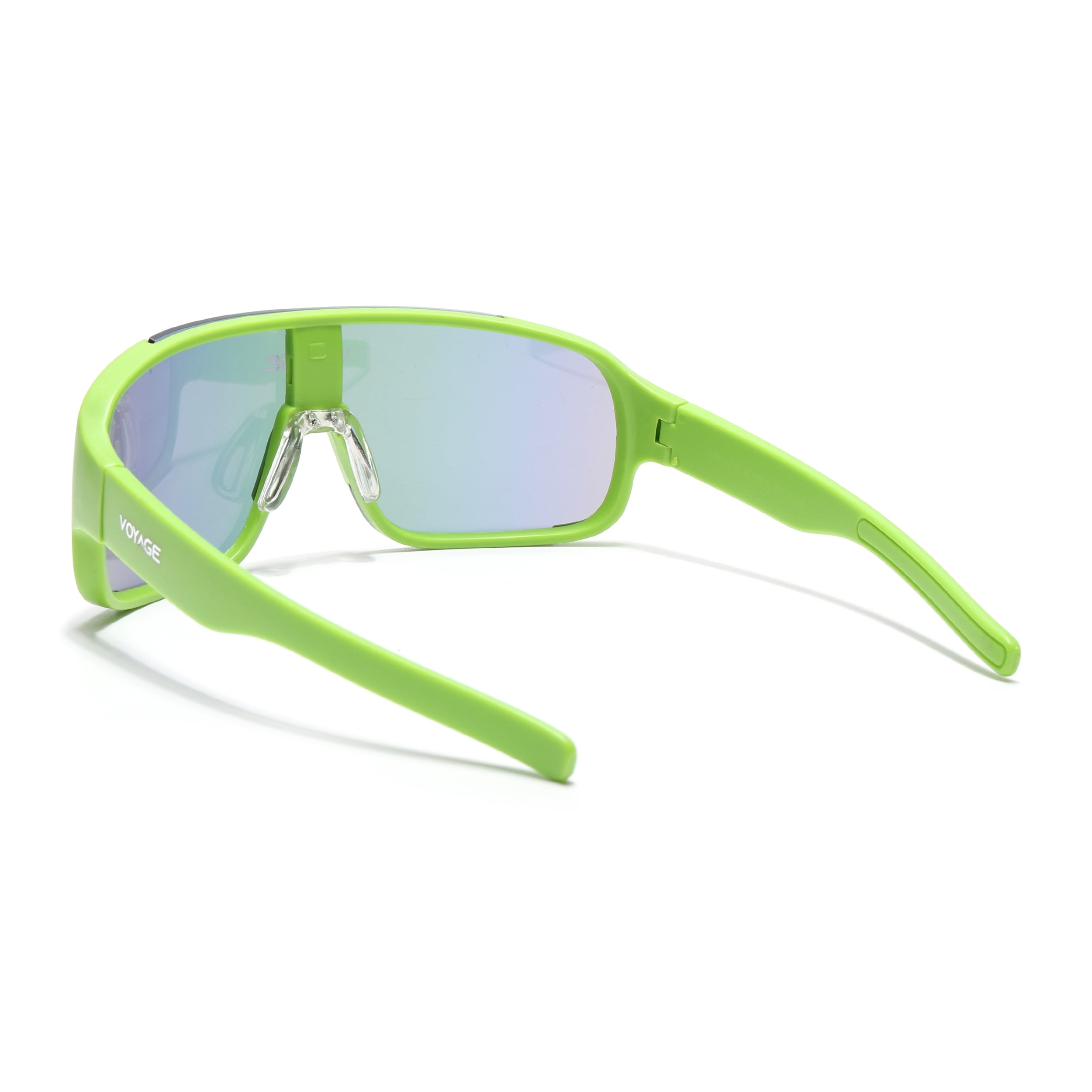 Drift Sunglasses (Multicolor Lens | Green Frame - MG5518)
