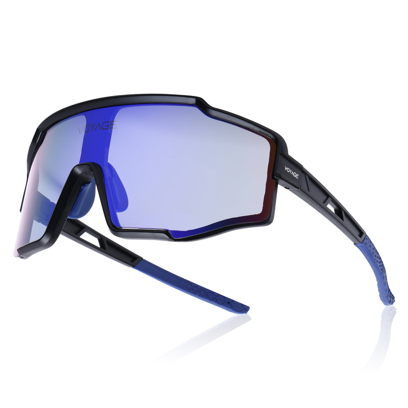 Drift Sunglasses (Blue Lens | Black Frame - MG5524)