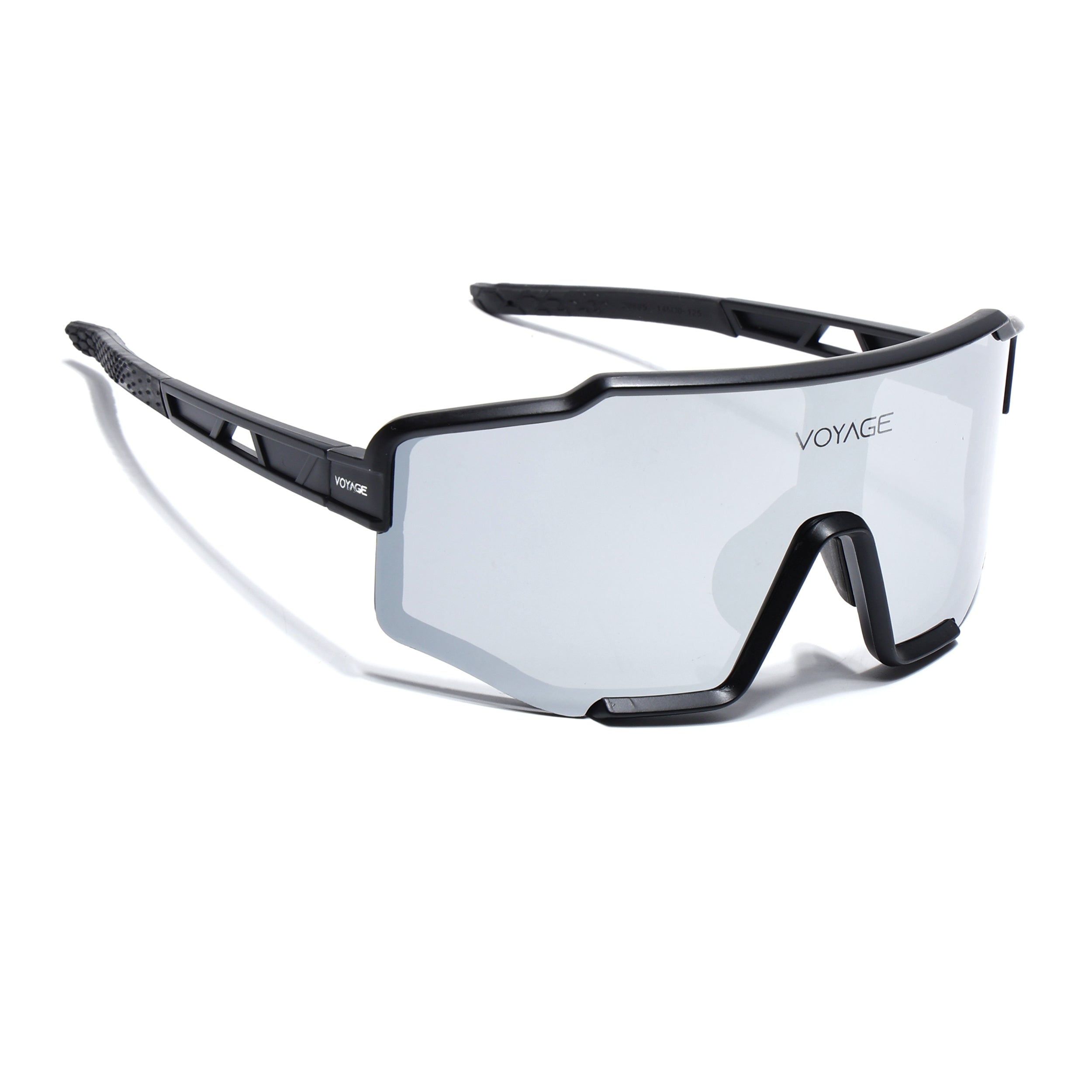 Drift Sunglasses (Silver Lens | Black Frame - MG5525)