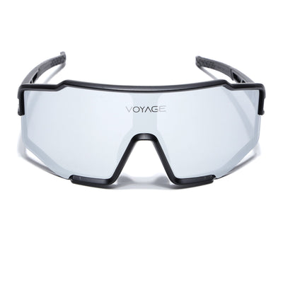 Drift Sunglasses (Silver Lens | Black Frame - MG5525)