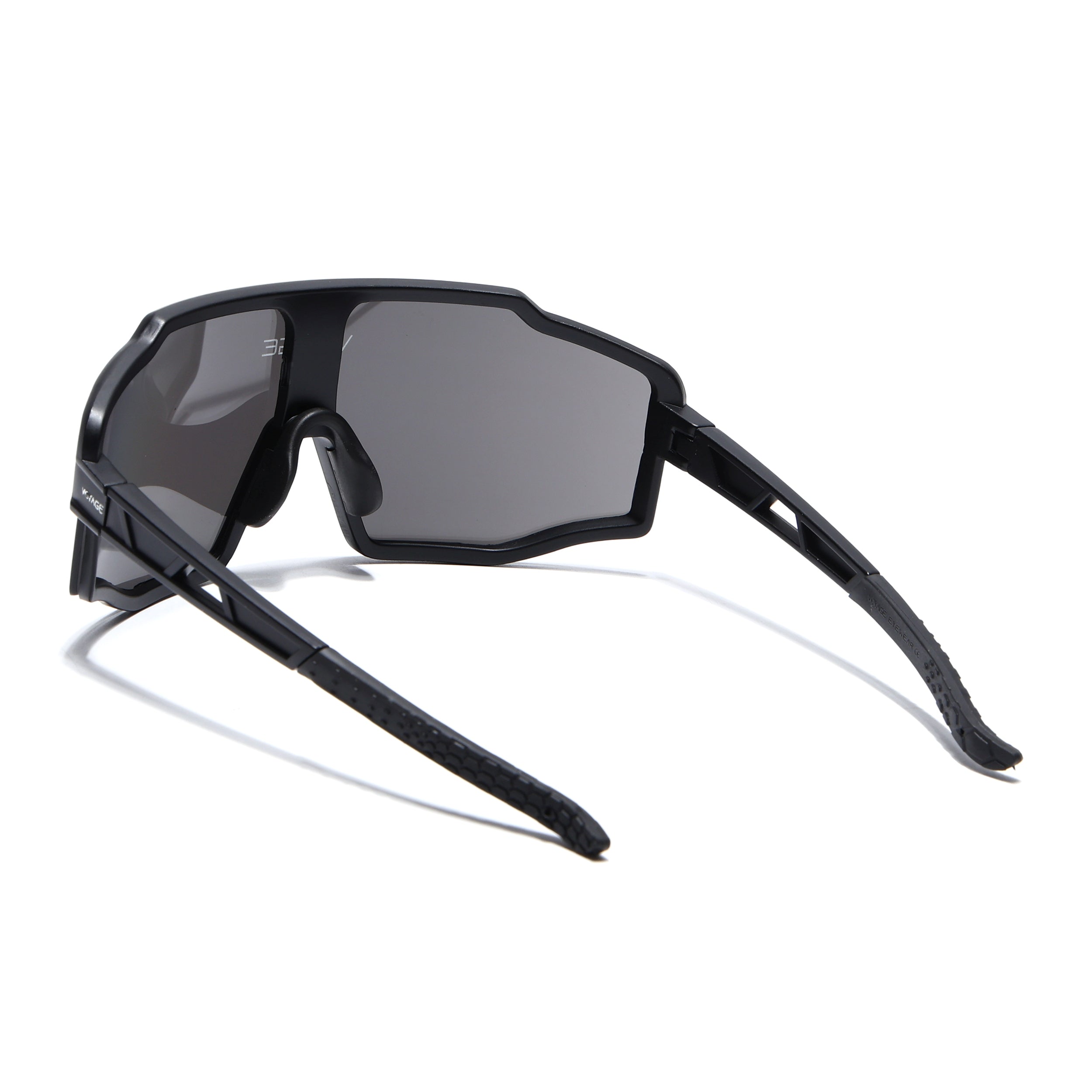 Drift Sunglasses (Silver Lens | Black Frame - MG5525)