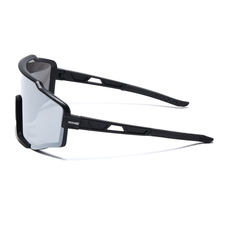 Drift Sunglasses (Silver Lens | Black Frame - MG5525)