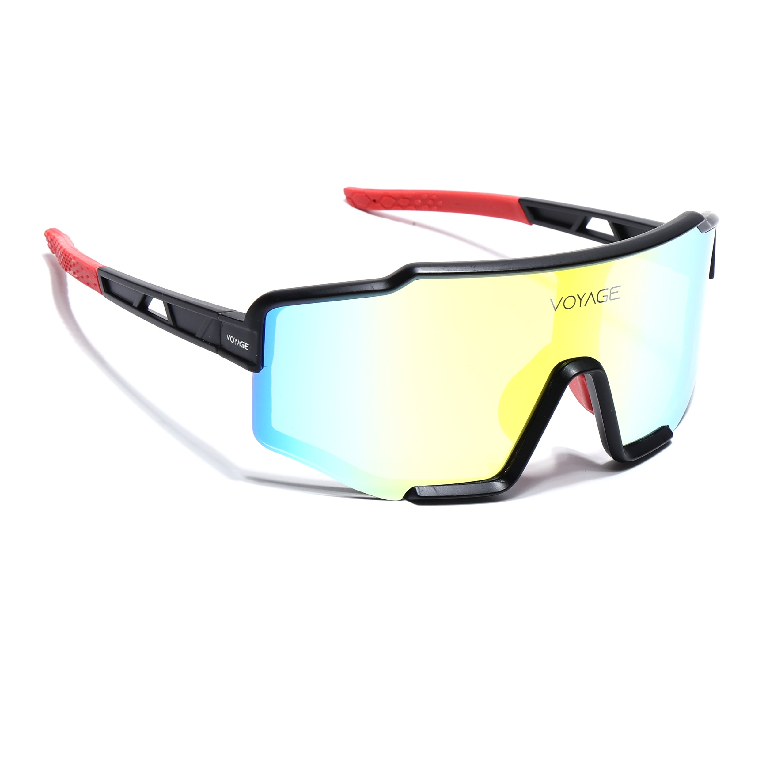 Drift Sunglasses (Multicolor Lens | Black Frame - MG5526)
