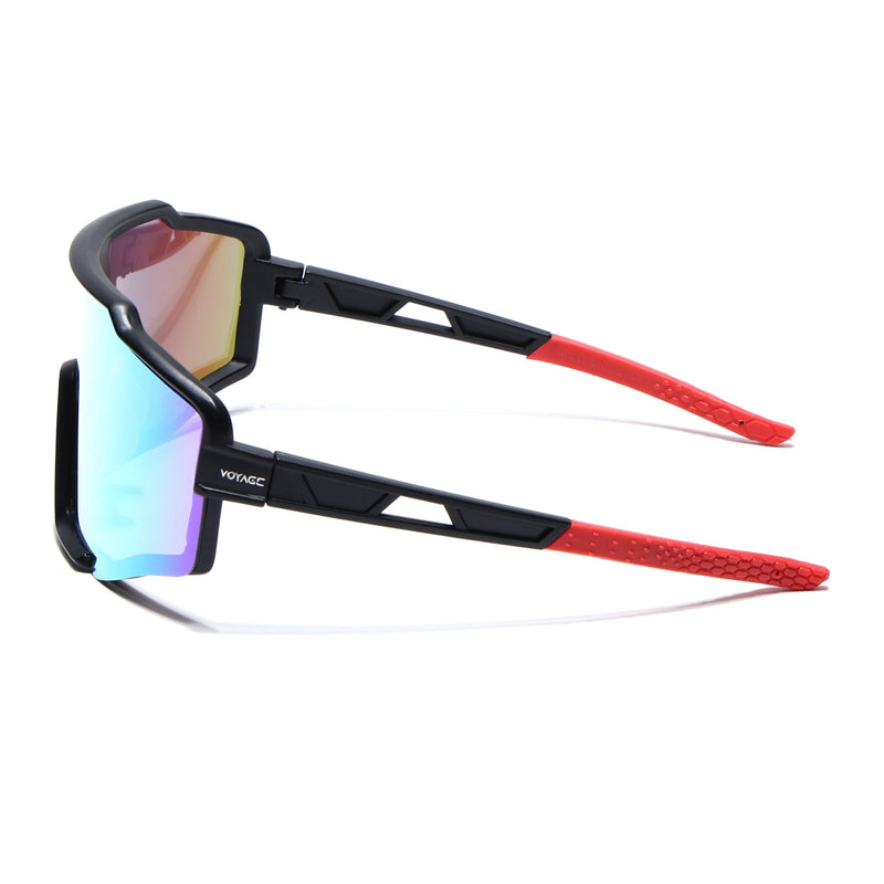 Drift Sunglasses (Multicolor Lens | Black Frame - MG5526)