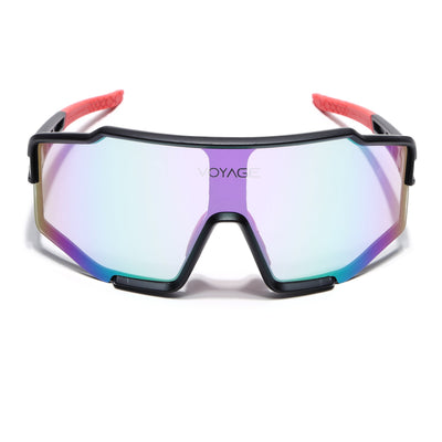 Drift Sunglasses (Multicolor Lens | Black Frame - MG5527)