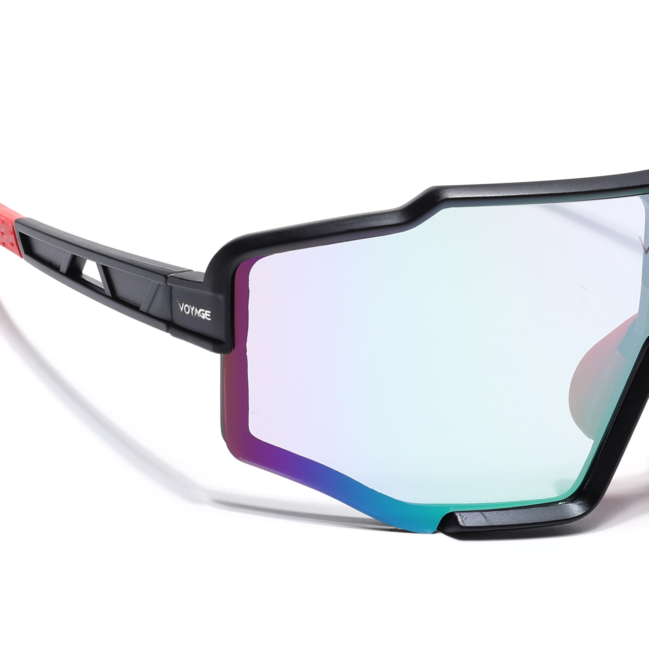 Drift Sunglasses (Multicolor Lens | Black Frame - MG5527)