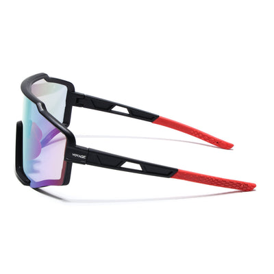 Drift Sunglasses (Multicolor Lens | Black Frame - MG5527)