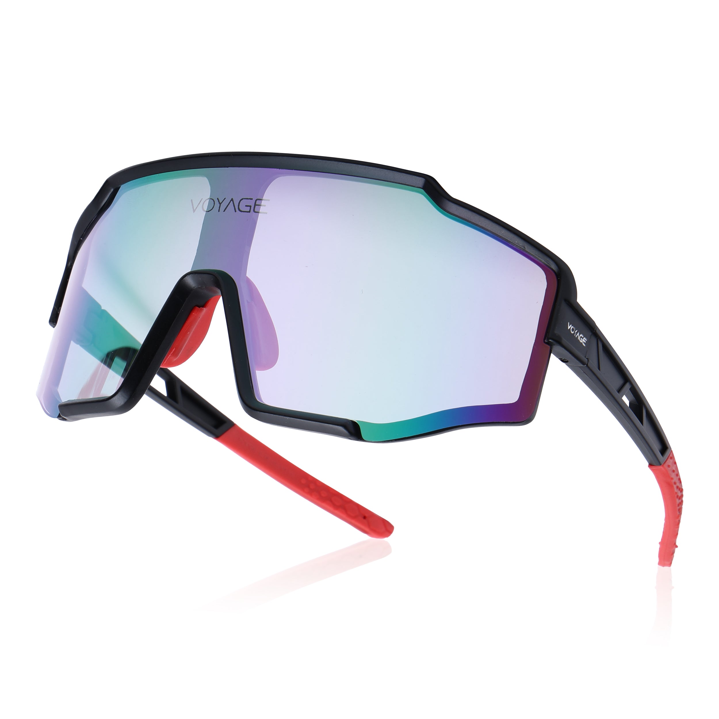 Drift Sunglasses (Multicolor Lens | Black Frame - MG5527)