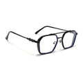 Voyage Black Wayfarer Eyeglasses for Men & Women (2166MG5260-C1)