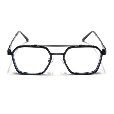 Voyage Black Wayfarer Eyeglasses for Men & Women (2166MG5260-C1)