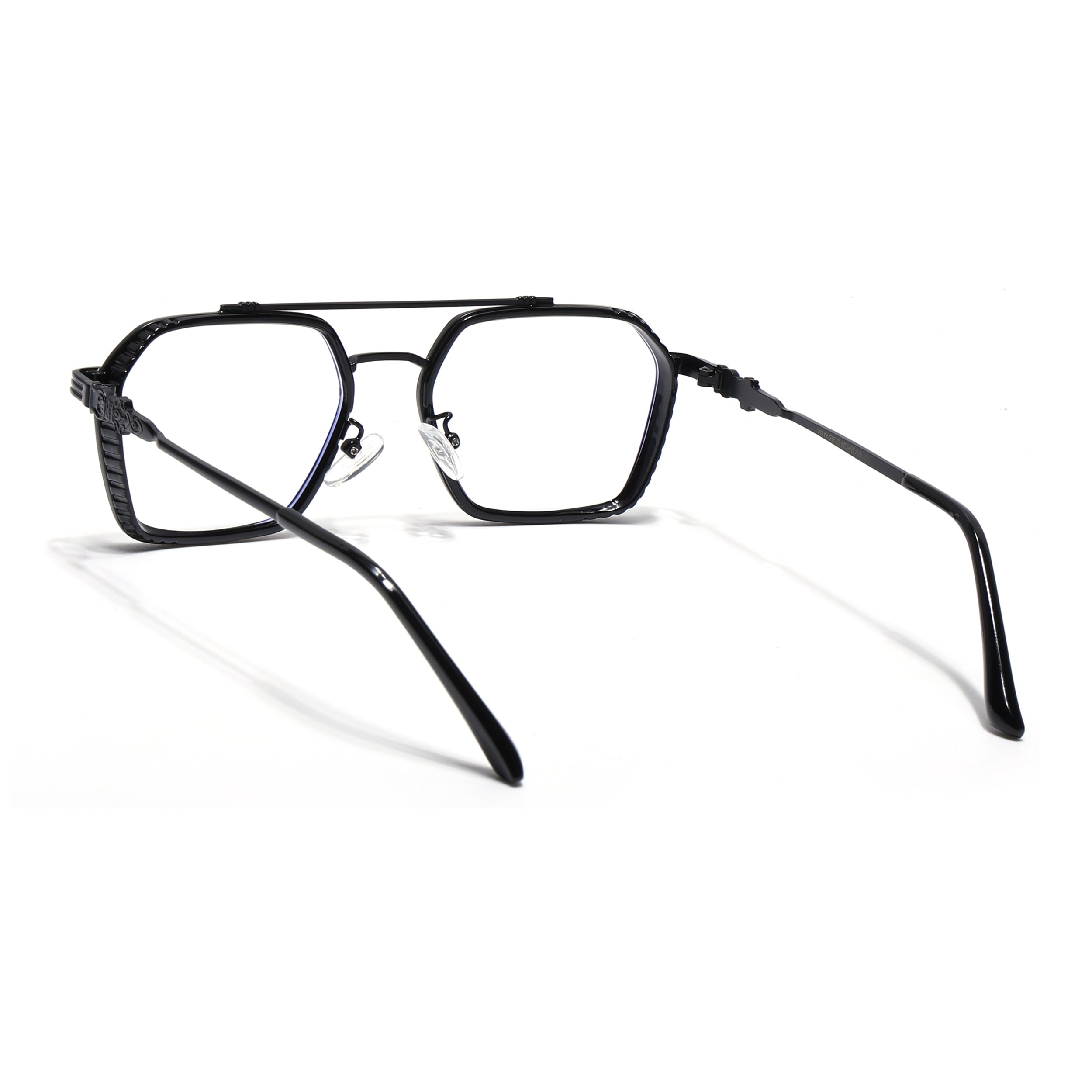 Voyage Black Wayfarer Eyeglasses for Men & Women (2166MG5260-C1)