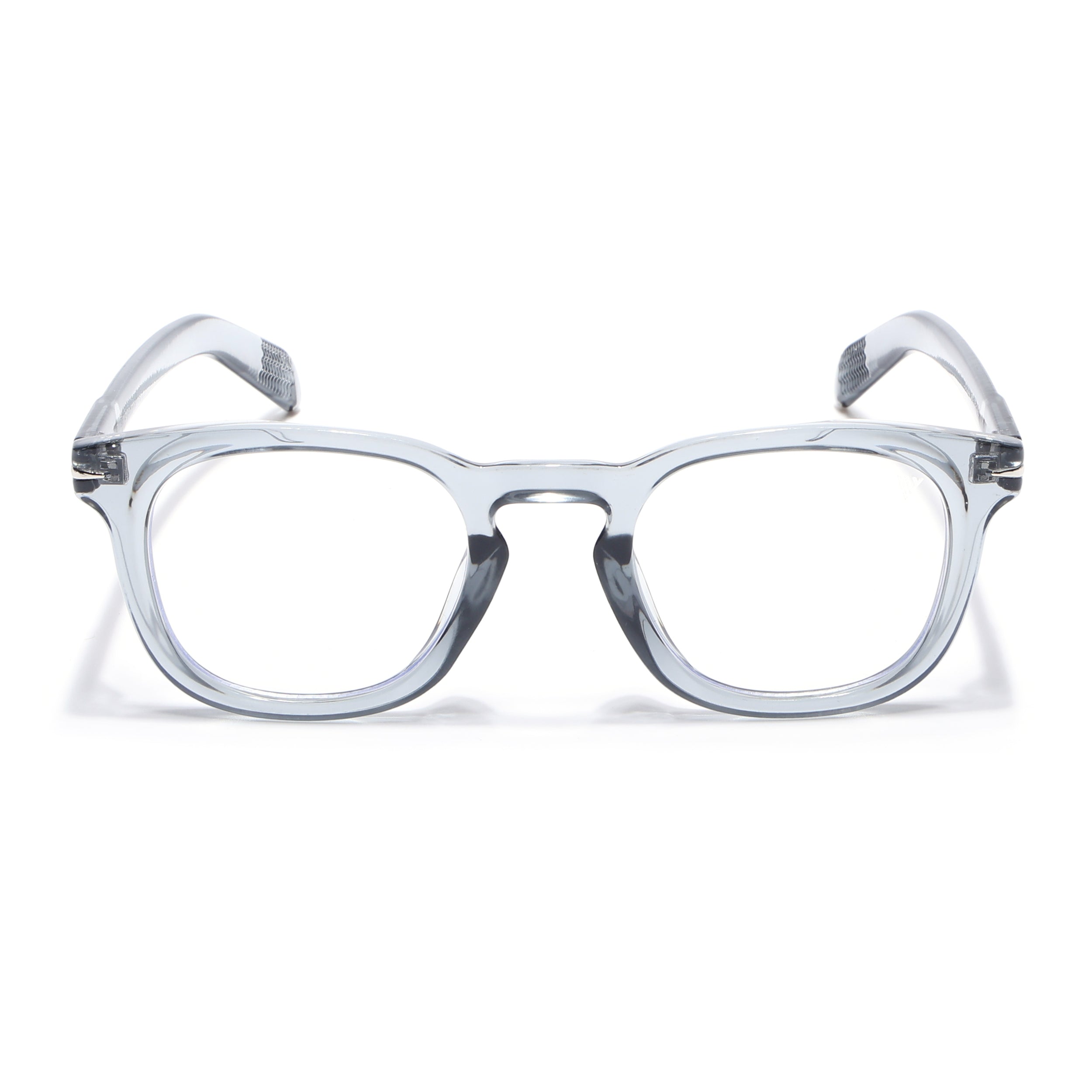 Voyage Light Grey Square Eyeglasses for Men & Women (2203MG4825-C3)