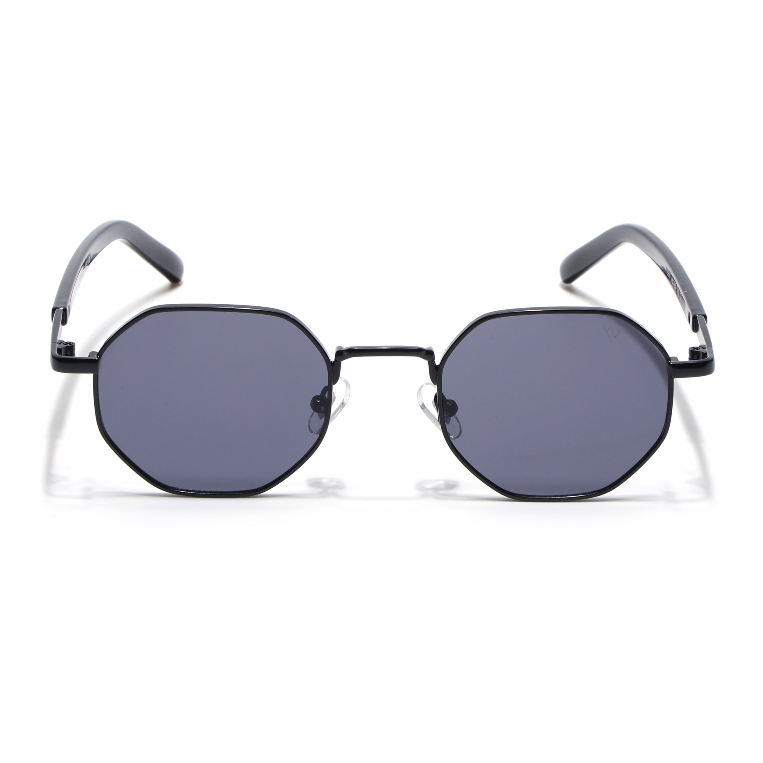 Voyage Black Geometric Sunglasses MG3771-C1