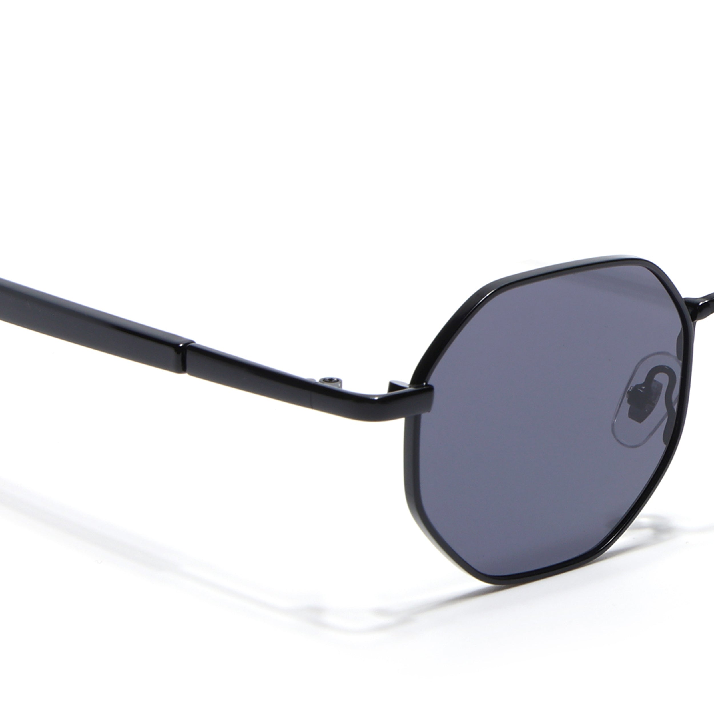 Voyage Black Geometric Sunglasses MG3771-C1
