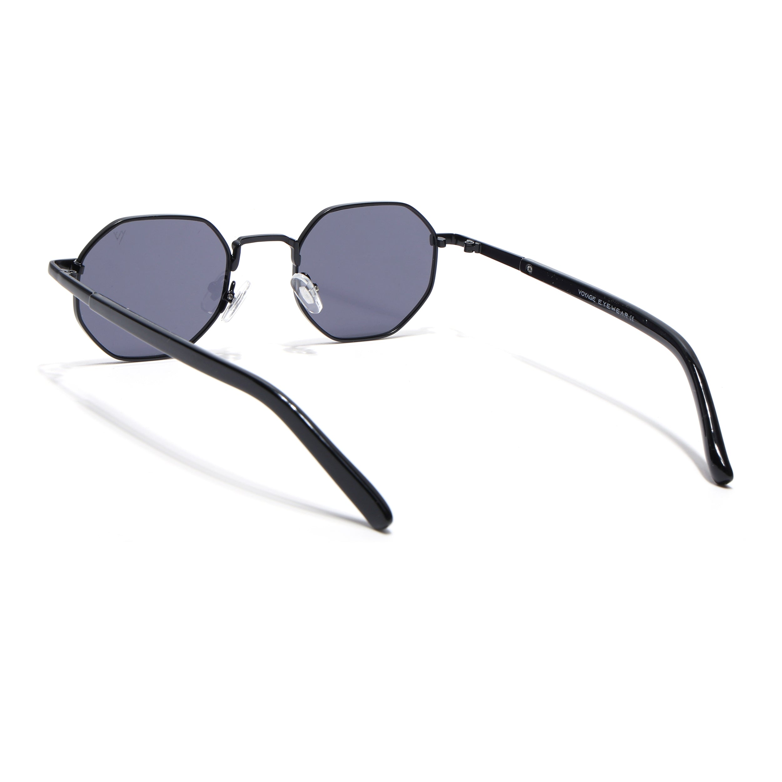 Voyage Black Geometric Sunglasses MG3771-C1