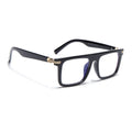 Eyejack Shine Black Wayfarer Eyeglasses for Men & Women (2261FCL2156-C1)