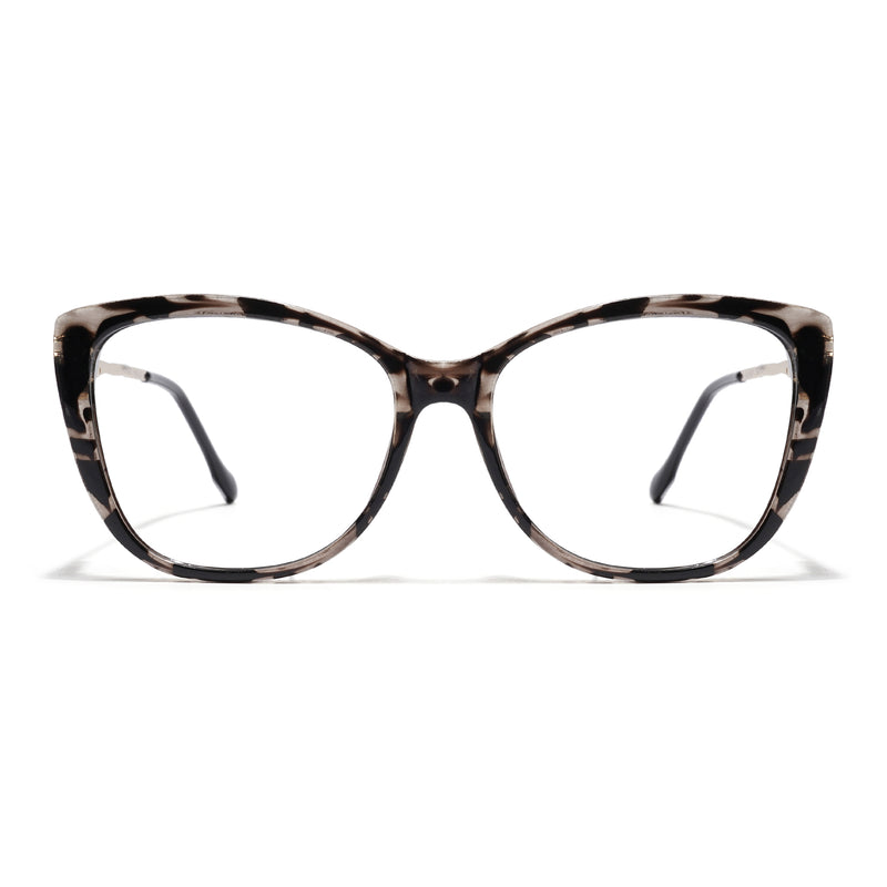 Voyage Glam Demi Black Cateye Eyeglasses for Women (2301MG5613-C3)
