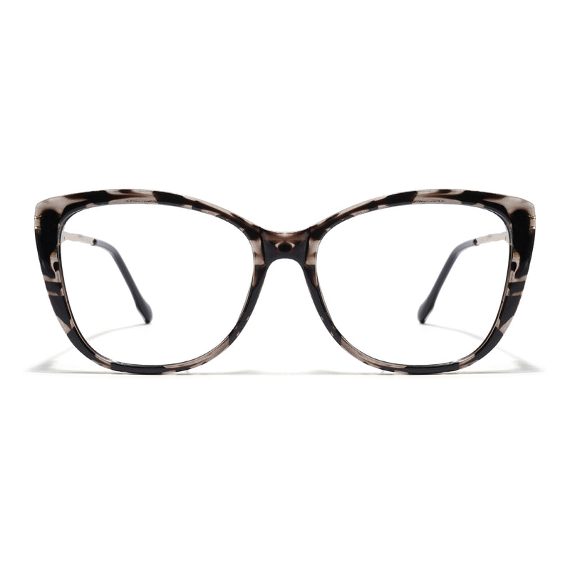 Voyage Glam Demi Black Cateye Eyeglasses for Women (2301MG5613-C3)