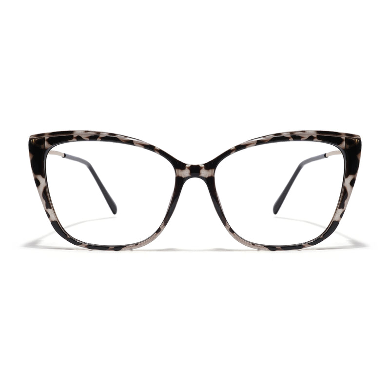 Voyage Glam Demi Black Cateye Eyeglasses for Women (2302MG5616-C3)