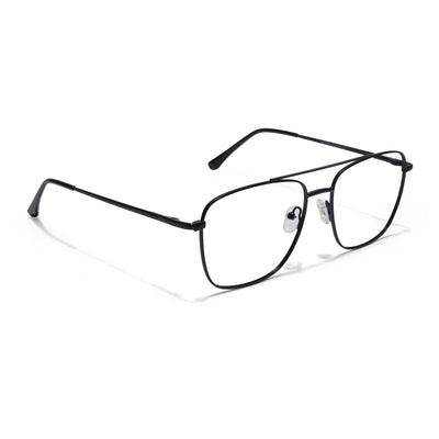 Goeye Black Wayfarer Eyeglasses for Men & Women (2303GE1800-C1)