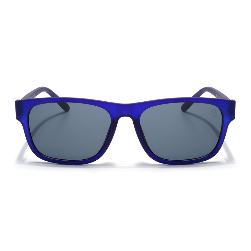 Eyejack Blue Wayfarer Sunglasses for Men & Women (2313CL1036)
