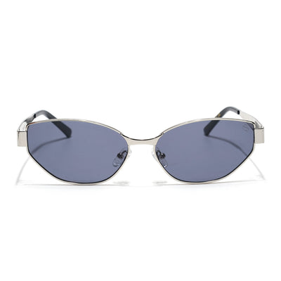 DIVA - Silver Cateye Sunglasses for Women (2319CL2174)