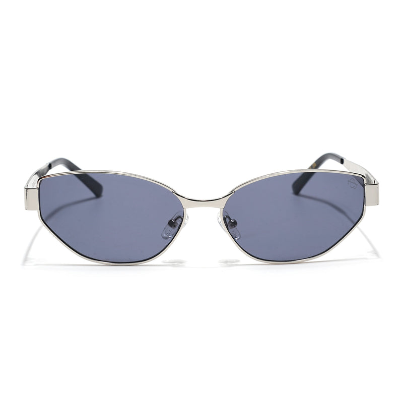 DIVA - Silver Cateye Sunglasses for Women (2319CL2174)