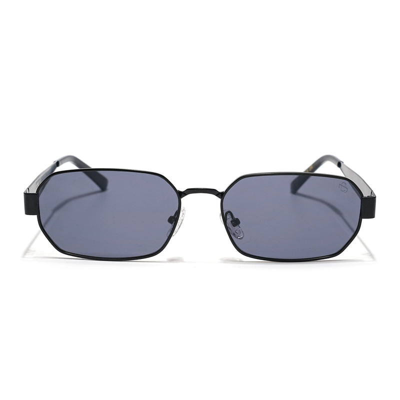Alpha - Black Rectangle Sunglasses (2320CL2177)