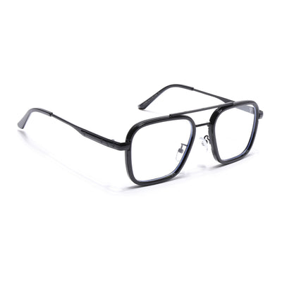 Voyage Maverick Black Wayfarer Eyeglasses for Men & Women (2363MG5080-C2)