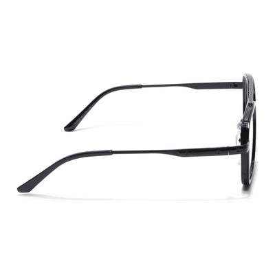 Voyage Maverick Black Wayfarer Eyeglasses for Men & Women (2363MG5080-C2)