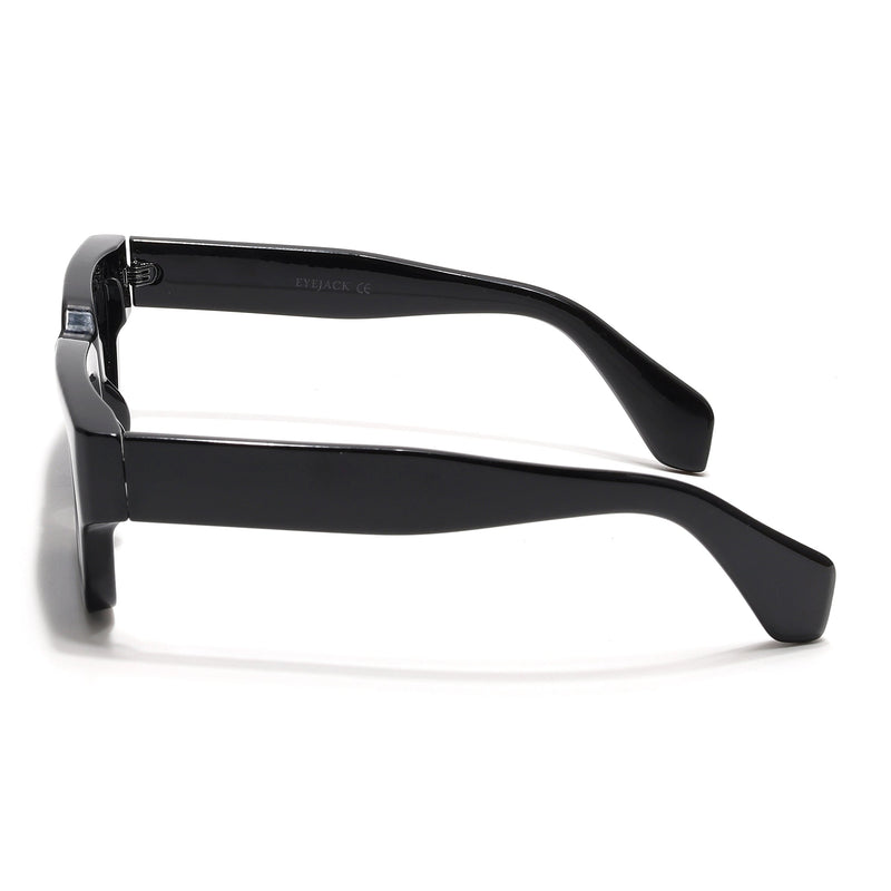 FUNK - Black Rectangle Sunglasses (2387CL966)