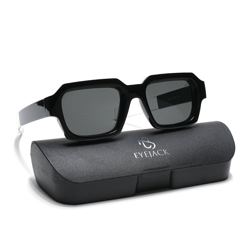 ONYX - Black & Cream Square Sunglasses I (2434CL890)