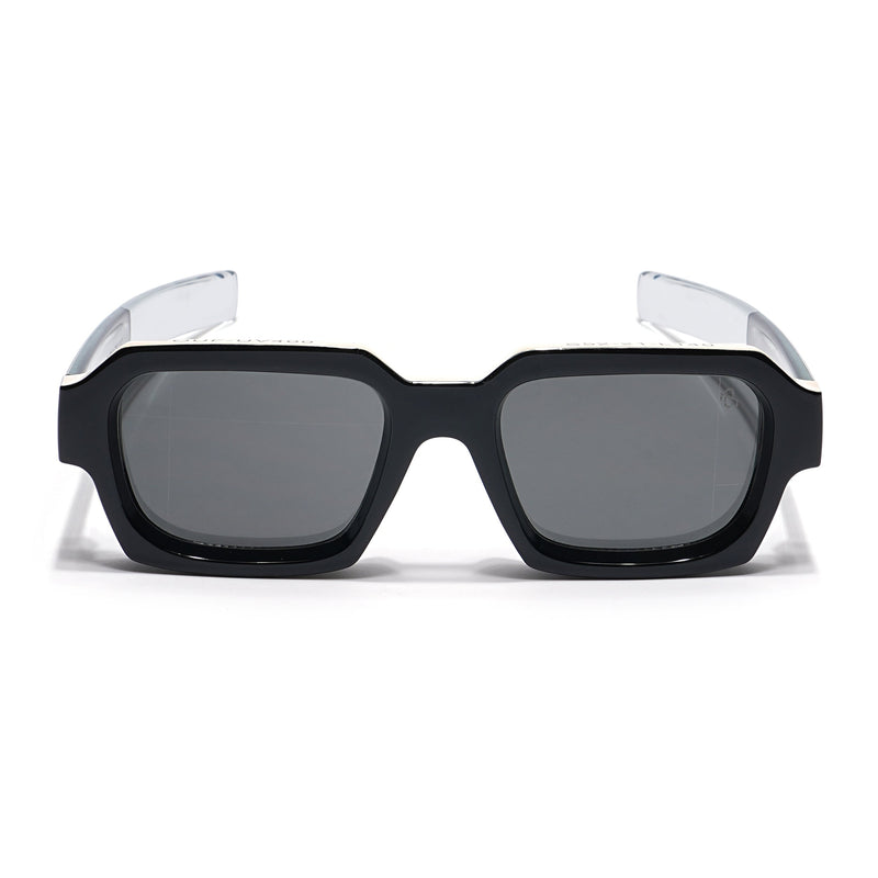 ONYX - Black & Cream Square Sunglasses I (2434CL890)