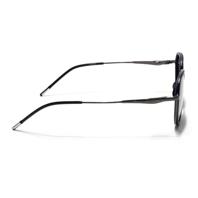 Eyejack Aura Blue & Grey Round Polarized Sunglasses for Men & Women (2502PCL1471)