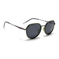 Eyejack Aura Olive & Grey Round Polarized Sunglasses for Men & Women (2502PCL1477)