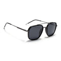 Eyejack Aura Black & Grey Wayfarer Polarized Sunglasses for Men & Women (2504PCL1489)