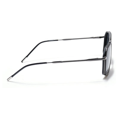 Eyejack Aura Black & Grey Wayfarer Polarized Sunglasses for Men & Women (2505PCL1499)