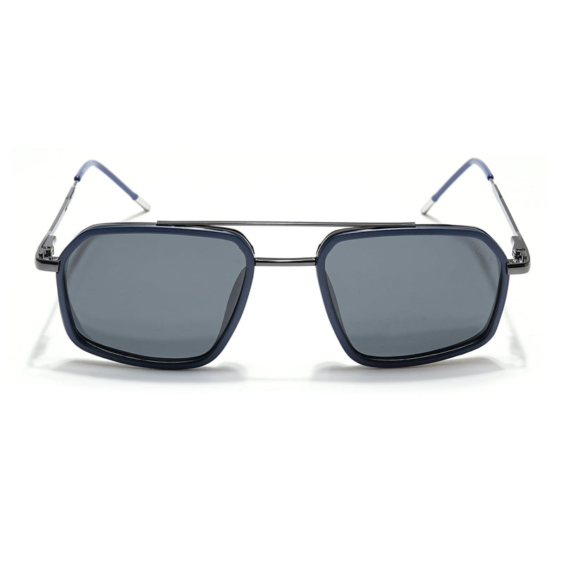 Eyejack Aura Blue & Grey Wayfarer Polarized Sunglasses for Men & Women (2505PCL1500)