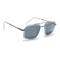 Eyejack Aura Sky Blue & Grey Wayfarer Polarized Sunglasses for Men & Women (2505PCL1502)