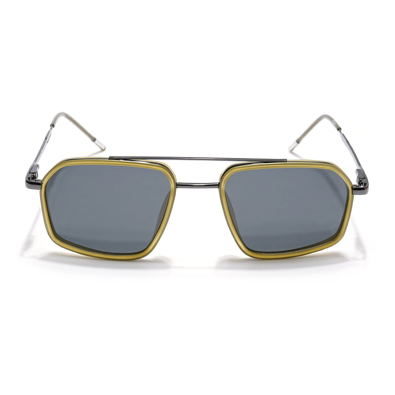 Eyejack Aura Light Green & Grey Wayfarer Polarized Sunglasses for Men & Women (2505PCL1505)