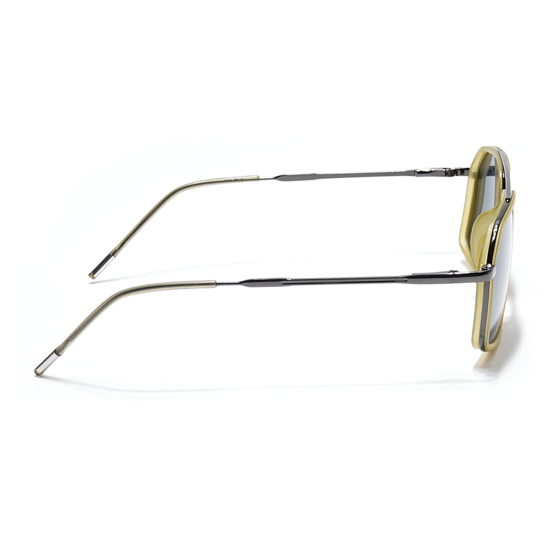 Eyejack Aura Light Green & Grey Wayfarer Polarized Sunglasses for Men & Women (2505PCL1505)