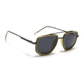 Eyejack Aura Light Green & Grey Wayfarer Polarized Sunglasses for Men & Women (2506PCL1515)