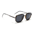 Eyejack Aura Demi Brown & Grey Wayfarer Polarized Sunglasses for Men & Women (2506PCL1518)