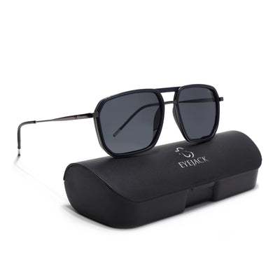 Eyejack Aura Blue & Grey Wayfarer Polarized Sunglasses for Men & Women (2507PCL1520)