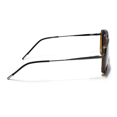 Eyejack Aura Demi Brown & Grey Wayfarer Polarized Sunglasses for Men & Women (2507PCL1528)