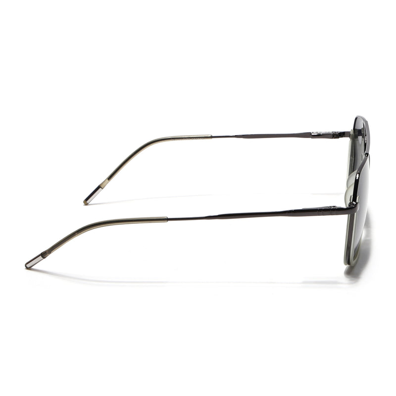 Eyejack Aura Light Green & Grey Wayfarer Polarized Sunglasses for Men & Women (2508PCL1536)