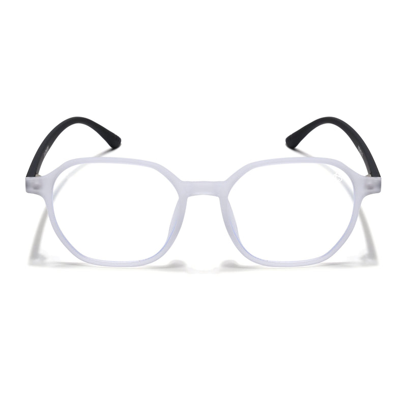 Eyejack NEO Transparent Wayfarer Eyeglasses for Men & Women (2511CL1161-C6)