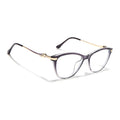 Voyage Glam Purple & Clear Cateye Eyeglasses for Women (26102FMG9155)